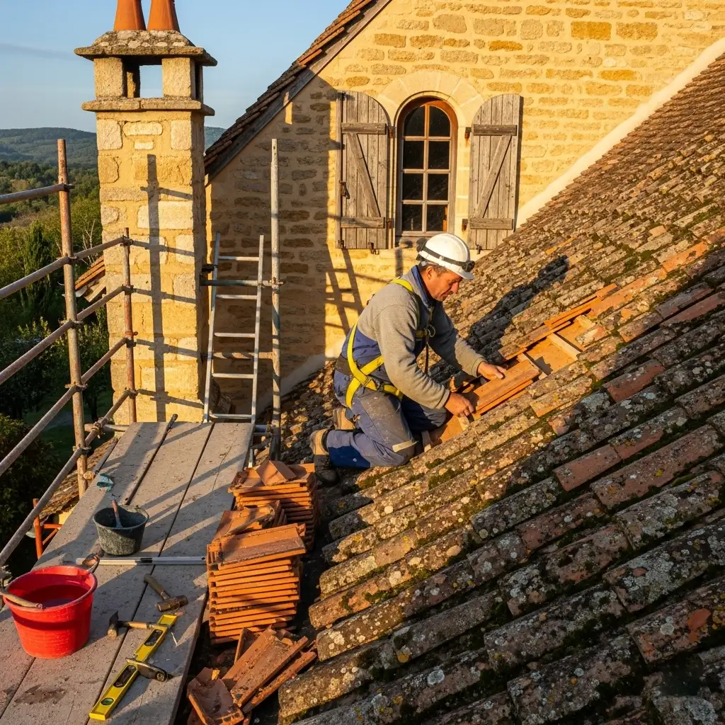 renovation de toiture dans le 03